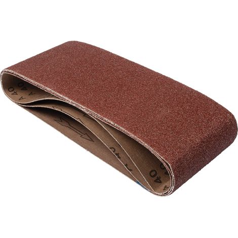 Nastro abrasivo Trend in ossido di alluminio 100 x 610 mm, 120 grana, AB/B100/120A, Confezione da 3 (1/4)