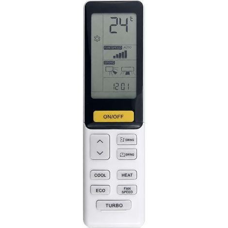 Mando a distancia para aire acondicionado compatible con Haier 0010402886BD, frío y calor (1/5)