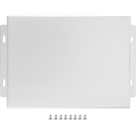 Boîtier en alliage d'aluminium, argent sable, pliable, 33 x 114 x 150 mm