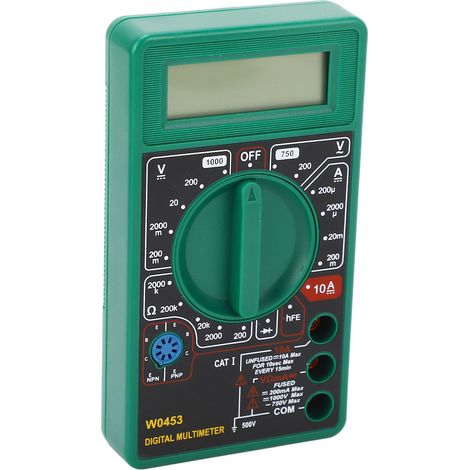 Digitales Multimeter, intelligentes 1999-Zähl-Voltmeter, Universalmessgerät mit Hintergrundbeleuchtung (1/5)