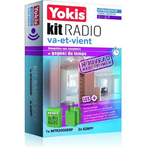 Yokis Kit Radio POWER Drahtlose Lichtsteuerung