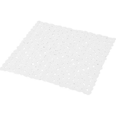 Fond de Douche (52 x 52 cm) Vitamine Sdb Blanc, PVC Uni (1/2)