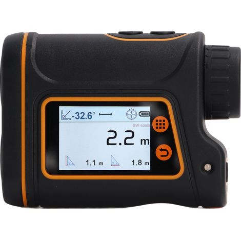 SNDWAY Laser-Entfernungsmesser mit ABS-Gehäuse, LCD-Display, 4 Modi, Hand-Entfernungsmesser für die Jagd, 1000 m (3280,8 ft) (1/5)