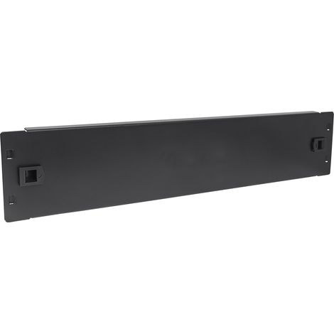 Intellinet Pannello Cieco Toolless a Clip per Armadi Rack 19'' 2U Nero (1/5)