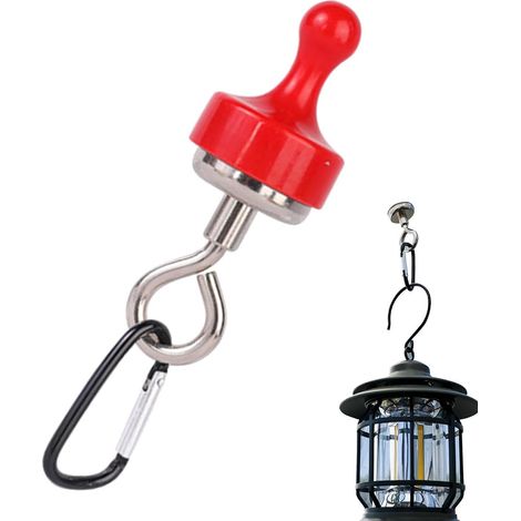 Crochets Magnétiques Forts Organisateur Résistant Avec Cintre de Camping Pour , Extérieur, Cuisine, Barbecue, Porte, Frigo, Plafond, Armoire, Placard (1/5)