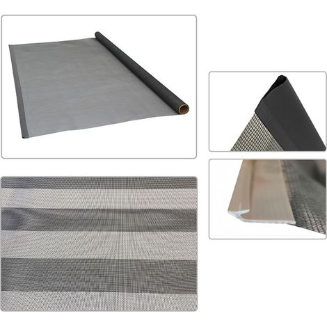 Ricambio Telo Zanzariere a Rullo Porta e Finestra Fibra di Vetro - Formato: 60x170 mm