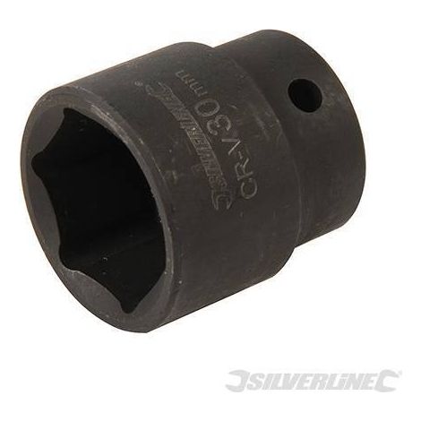 INSERTO METRICO ESAGONALE CHIAVE A BUSSOLA 1/2'' 30 mm FORO LATERALE 877 SILV