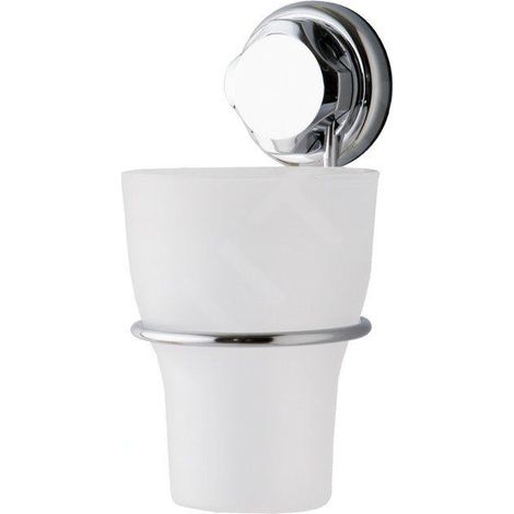 Compactor Bestlock - Porte-brosse à dents mural, plastique/chrome RAN4696 (1/5)