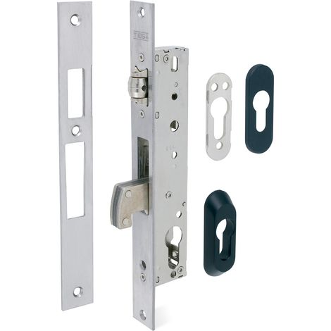 Cerradura Metalica Embutir 22X20Mm 2246203Ai Inox Rodillo/Palanca  Basculante Tesa (1/4)