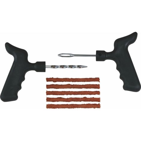 SODISE - Kit de réparation pour pneus Tubeless - 7 pcs - 17299 - Ce produit de marque TOPCAR est neuf.