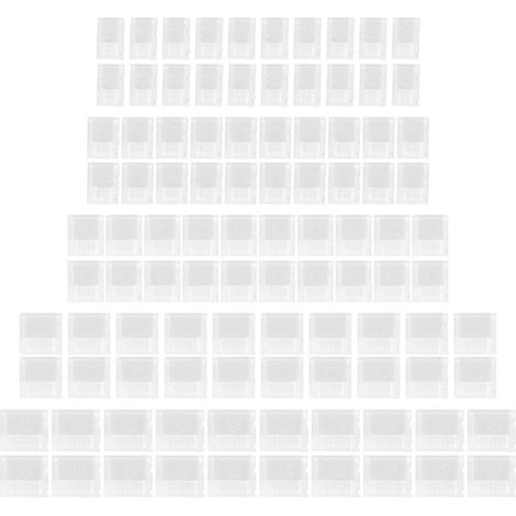 100-teiliges Set mit AB-Clip-Schnallen-Anschlusssteckern für Lithium-Batterien
