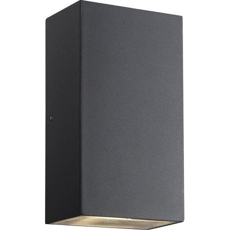 Nordlux ROLD aplique mural negro minimalista exterior