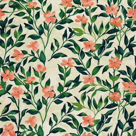 Tela decorativa Oxford para exteriores - Motivo primaveral I DX7195 (1/5)