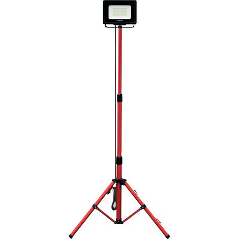 WAINGRO + TRÉPIED : Projecteur LED SMD 50W IP65, noir 4000K avec trépied et câble 3m - VELAMP - IS746NG