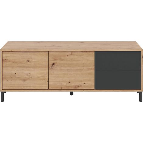 Credenza - Madia Marrone Rovere Nodi 41x130x47h cm (1/10)