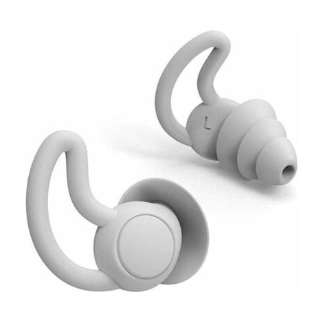 Ahlsen – Tappi auricolari in silicone riutilizzabili – Riduzione del rumore di 40 dB – Comfort ottimale per dormire, studiare e per i concerti – Lavabili ed ecologici (1/5)