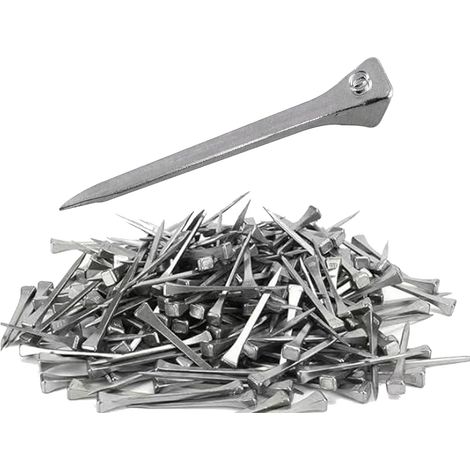100 clous pour sabots,acier haute qualité,résistants à l'usure,outils de maréchalerie,accessoires pour chevaux (1/5)