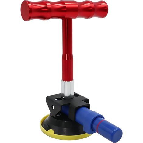 Estrattore per ammaccature a ventosa, estrattore per veicoli leggero e portatile, kit di riparazione per ammaccature per portiere di veicoli, frigoriferi, barche, garage, case, officine, a seguito di (1/5)