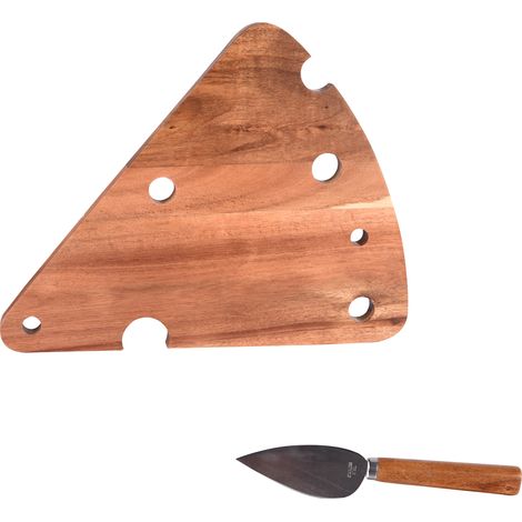 Table Passion - Coffret à fromage 2 pièces ( plateau + couteau ) (1/2)