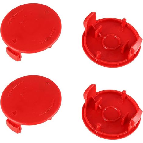 Lot de 4 Couvercles de bobine F016F04841 pour Débroussailleuse AFS 23-37, Compatible avec la bobine de fil F016800431 (1/5)