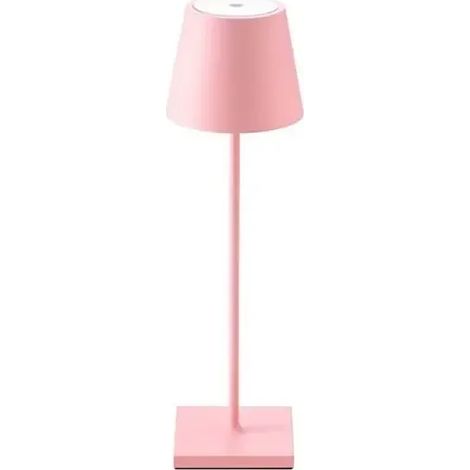 Lampe de bureau LED (rose), lampe de table portable (1/4)
