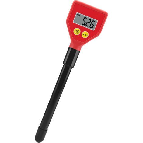 Soil pH Meter, PH-98103 Portable Water pH Tester Digital Soil pH Meter for School Swimming Pool Laboratory Aquarium (1/5)