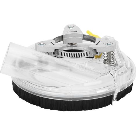 Carter de ponçage en plastique, kit de protection anti-poussière pour meuleuse d'angle, accessoire outil électrique, sec, 1 pièce (1/4)