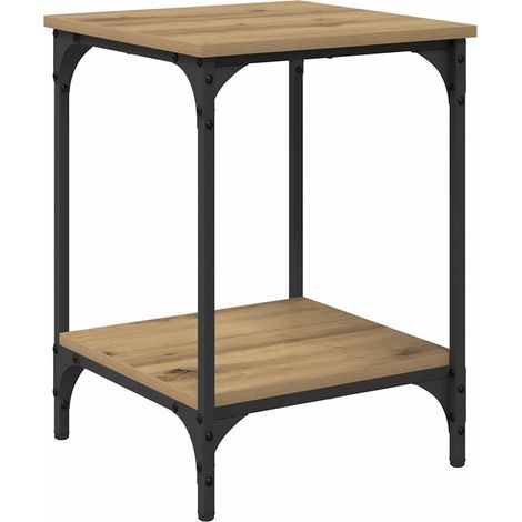 Maison Exclusive - Couchtisch Artisan-Eiche 40 x 40 x 55 cm Holzw