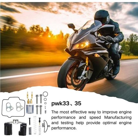 Kit de réparation pour carburateur de moto Keihin PWK 33 mm 35 mm (1/2)