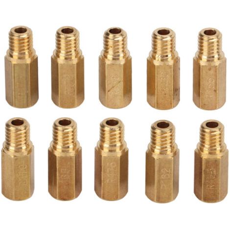 Kit de 10 piezas de surtidores principales de carburador de metal para Keihin FCR MX, PWK, PWM, PE, PJ 155-178 (1/5)