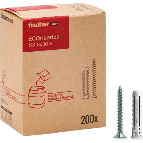 Fischer Ecoricarica 200 Tasselli SX 6x30 S con Vite (1/5)