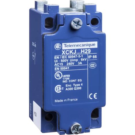 Telemechanique Sensors Hilfsschaltergehäuse Monoblock Metall ZCKJ9H29