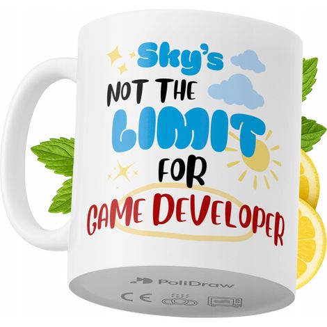 Lustige Kaffeetasse mit witzigem Textdesign für Spieleentwickler – ideal für Geburtstage, Namenstage und Feiertage. Hochwertige Tasse für besondere Anlässe im Homeoffice oder Büro. Farbe: Weiß, 330 ml