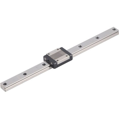 Rail coulissant linéaire MGN15 pour équipement d'automation industrielle, guidage précis 250mm. (1/5)
