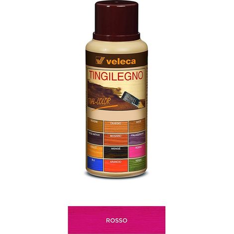 Tingente per Legno da Interni 1 L Rosso – Colorante per Mobili e Superfici in Legno