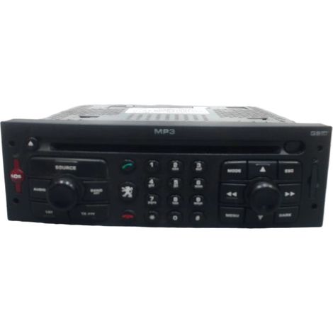[PRODUIT D'OCCASION] Autoradio PEUGEOT 307 ♻️ Ref Oe. 657461 - Garantie à vie (1/3)