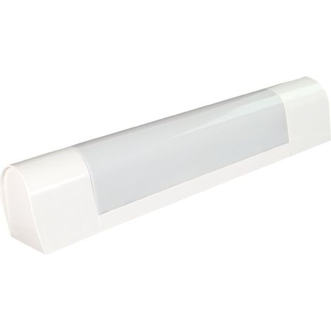 Tibelec – Applique de salle de bain sans tube S19 13W – IP21, interrupteur on/off, bornier intégré – Installation rapide et design discret (1/5)