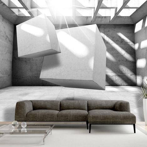 Fotomurale - Dancing Squares - 100x70 (1/4)