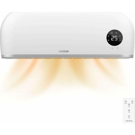 Cecotec Calefactor cerámico de baño ReadyWarm 2000 Max Box Ceramic Connected con 2000 W, control por wifi y protección IP22