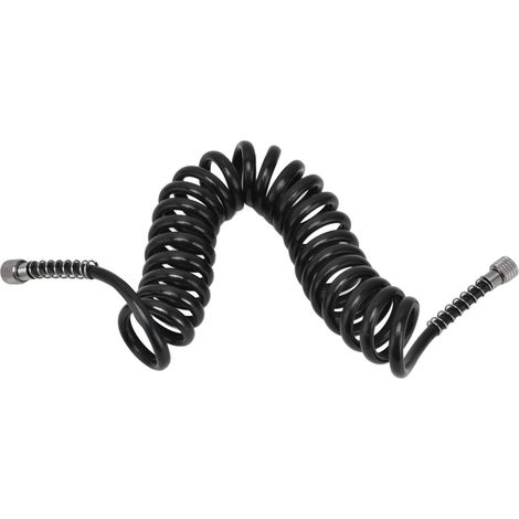 Tuyau d'air enroulé en polyuréthane avec raccords filetés femelles G1/8 pour accessoires de peinture aérographe (1/5)