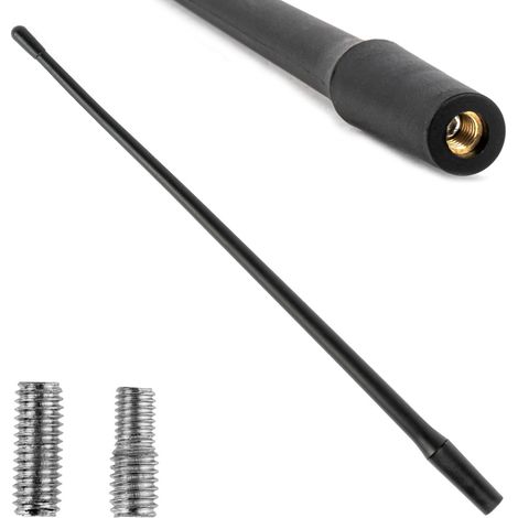 Mástil de antena universal tipo látigo de 33 cm ANTM12 amio-04162 (1/4)