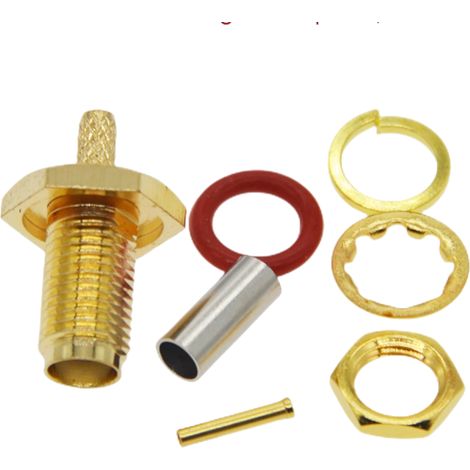 Connettore SMA per chassis con guarnizione