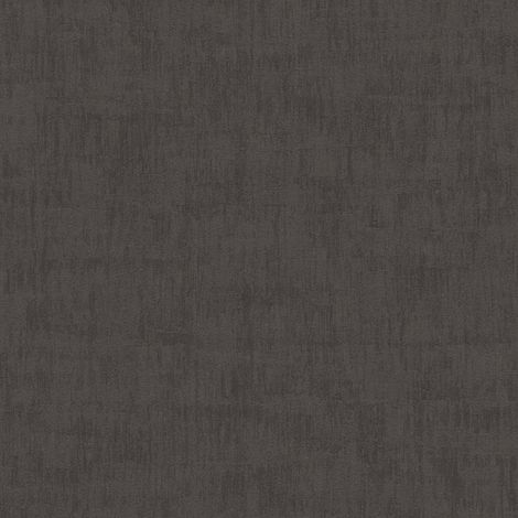 Papier peint intissé uni Tapisserie élégante noire chocolat pour bureau Papier peint tendance idéal pour chambre & salon (1/4)