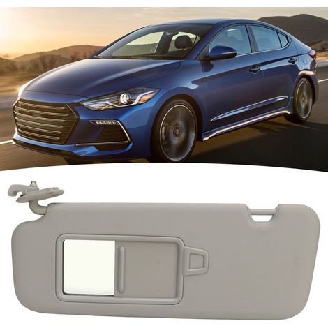 (T06) Pare-soleil avec miroir de courtoisie côté conducteur gauche 85210-F0100TTX pour Hyundai Elantra AD 2016-2019 (1/5)