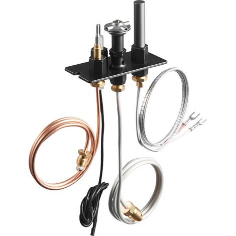 VEVOR Kit di Montaggio Pilota a Gas, OE 69L17, 69L1701, 904405, J4117, 108084-02, Accensione a Gas Naturale, Sostituzione, Compatibile con i Modelli Lennox, Superior, Astria, Colore Nero (1/5)
