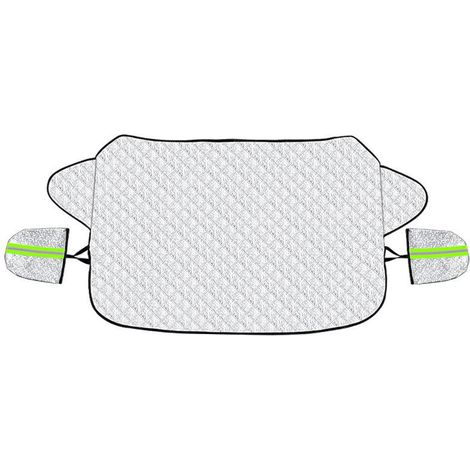 Couverture Pare-Brise Voiture, Bâche Pare Brise Protection Magnétique Couverture Repliable, Pare-Soleil de Voiture, Universelle pour Voiture Anti Givre, Neige, Glace, 147 100cm (1/5)