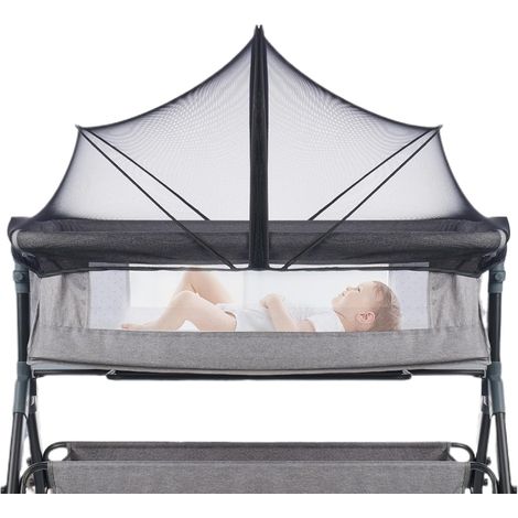 Moustiquaire Respirante Et Pliable pour Bébé, Moustiquaire Lit Bebe Housse, Lit Berceau Et Hamac Cododo pour Lits Bébé pour Berceau Hamac Cododo Voyage