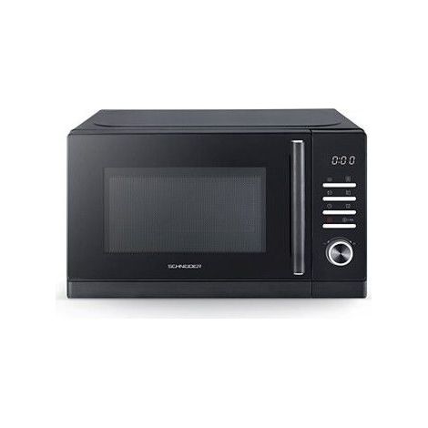 Schneider - Scmw2125sdb - Noir - Micro-ondes Solo 25 L Digital - 900 W - 8 Programmes (1/3)