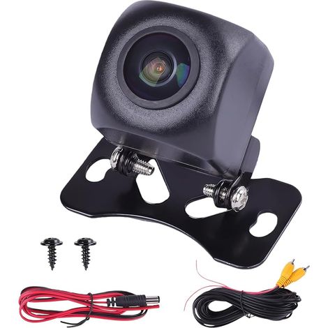AHD 1080P Caméra de Recul Voiture, Universelle - Vision Nocturne Supérieure, Étanche IP68, 170 ° Grand Angle Compatible NTSC/PAL/AHD pour Moniteur LCD/TFT (12V, 25fps) (1/5)