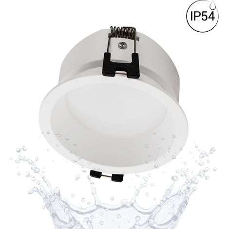 Collerette encastré pour ampoule GU10 / MR16 - Ø82mm -